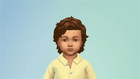 The Sims 4 Cc Spotlight Toddler Maxis Match Hair