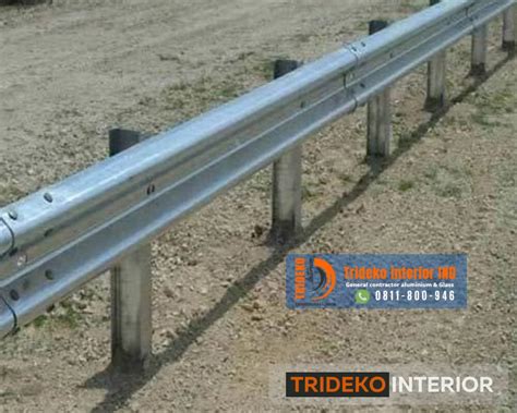 Pagar Guardrail Galvanis Harga Per Meter Terbaik