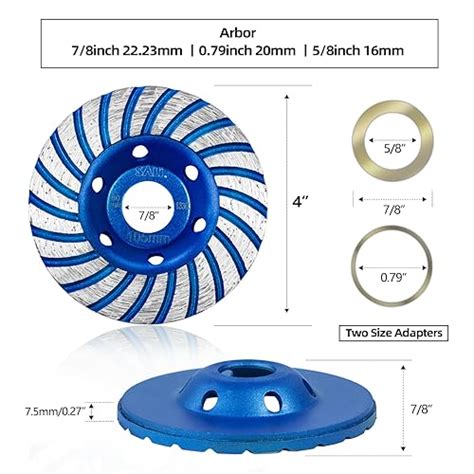 Snapklik Sali Diamond Concrete Grinding Wheel Inch For