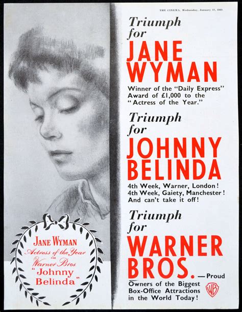 JOHNNY BELINDA | Rare Film Posters