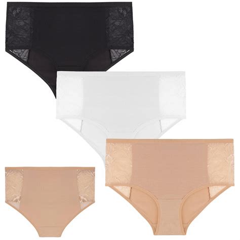 X Majtki Ciążowe MAXI Bikini z KORONKĄ BAWEŁNIANE Wysoki stan XXL MORAJ