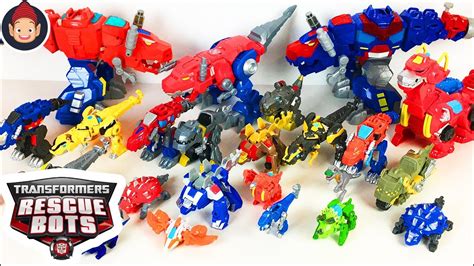 Transformers Rescue Bots Dinobots Toys Ultimate Collection Youtube