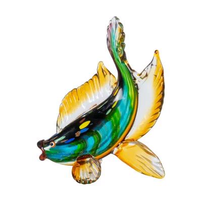 Dale Tiffany Bavaro Art Glass Fish Figurine Hamilton Place