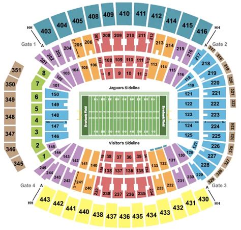 EverBank Stadium Events Tickets And Seating Charts