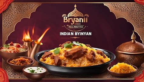 Premium Photo Indian Meat Biryani Spicy Mutton Biryani Food Graphy Ai Gen