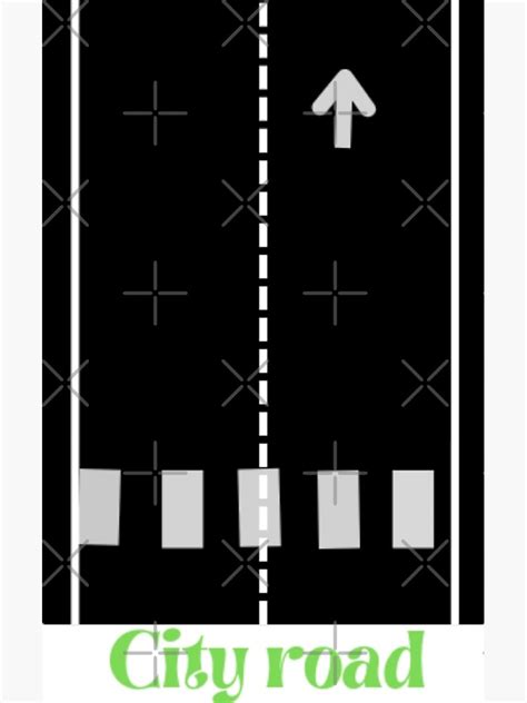 City Road Design Poster For Sale By Eajaz81 Redbubble
