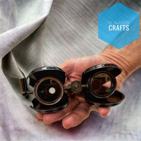 Nautical Maritime Antique Style Brass Personalized Soli Binocular 4