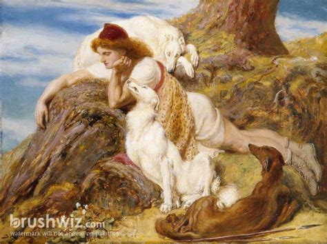 Endymion By Briton Riviere Oil Painting Reproduction