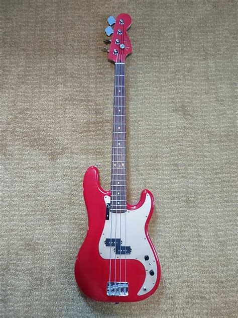 Fender Squier 20th Anniversary P Bass With Mim Neck Geezer Reverb