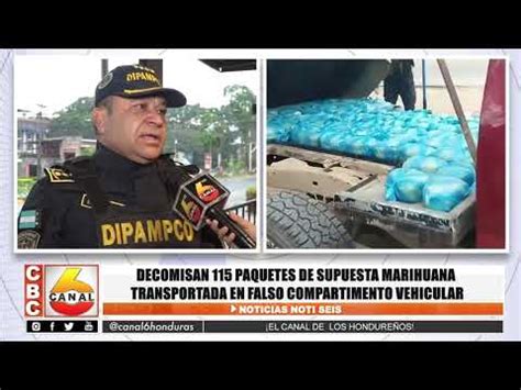 Decomisan 115 Paquetes De Supuesta Marihuana Transportada En Falso