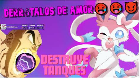 CON EL NUEVO BUFF SYLVEON CON LLAMA Y SU UNITE PEGA Y SE CURA