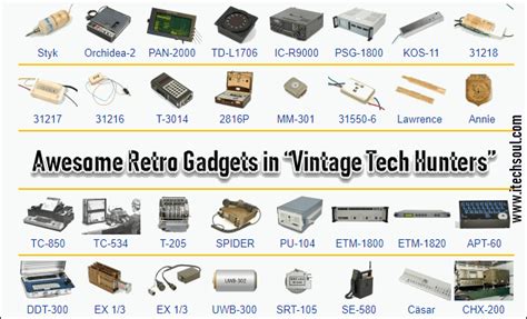 Awesome Retro Gadgets in “Vintage Tech Hunters”