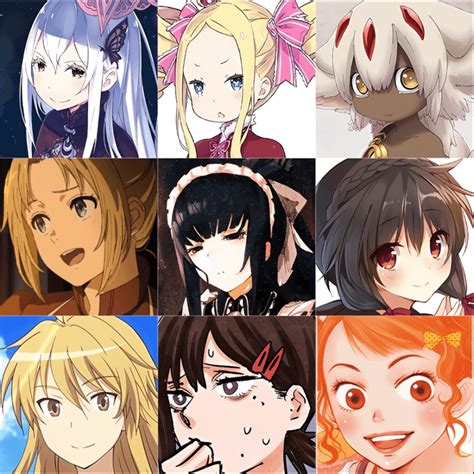 3x3 Of My Favorite Female Supporting Characters R Myanimelist