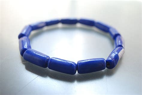 Man Bracelet blue Man Bracelet Blue Mens Bracelet Murano - Etsy