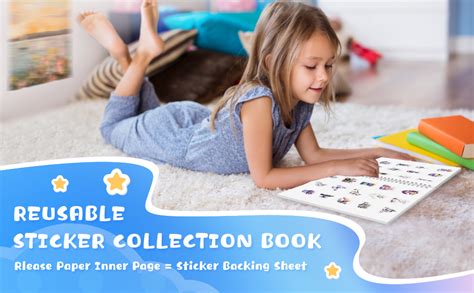 Reusable Sticker Collecting Book Album Stickers Storage