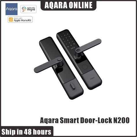 Aqara N200 Smart Door Lock Fingerprint Password Bluetooth Nfc Unlock Smart Linkage With Doorbell