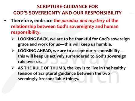 Ppt Sovereignty Of God And Human Responsibility Powerpoint Presentation Id 3104237