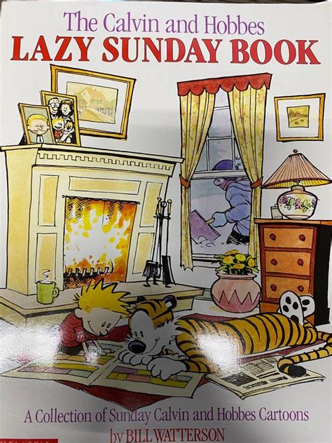 The Calvin And Hobbes Lazy Sunday Book Amazon Co Uk Watterson Bill