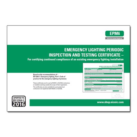 Gr Emerglightinspect Testingcert Epm6