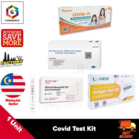 Covid 19 Home Test Kit Whistling Raycus Lyher Getein Saliva