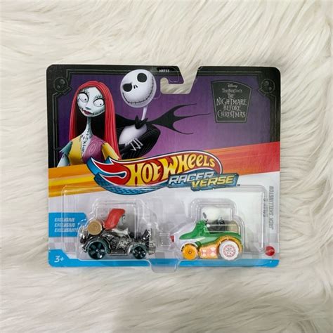 Hot Wheels Toys Hot Wheels Racer Verse Disney Jack And Sally Cars
