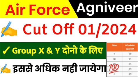 Air Force 01 2024 Cut Off Air Force Agniveer Cut Off 2024 Air