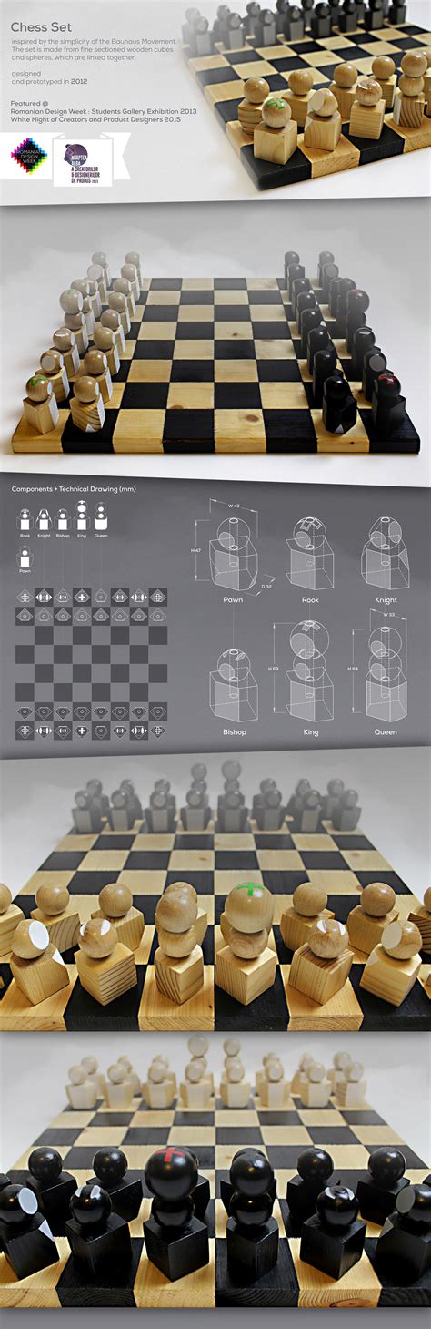 Chess Set Design On Behance