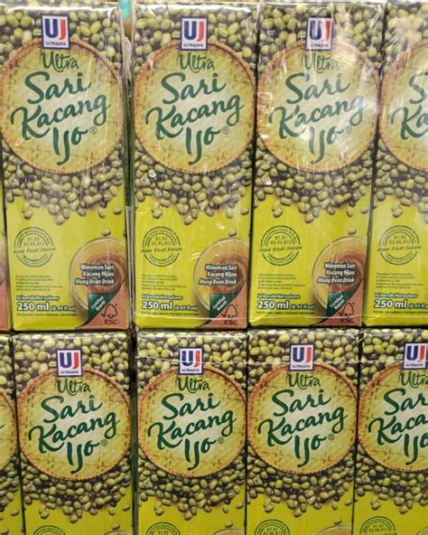 Ultra Jaya Sari Kacang Ijo 250ml Cafe Pendawa