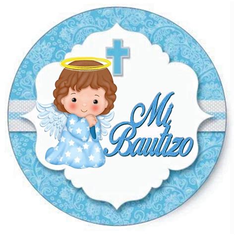 Round Image For My Baby Boys Baptism