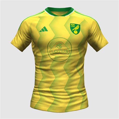 Norwich City Adidas Concept Home Fifa Kit Creator Showcase