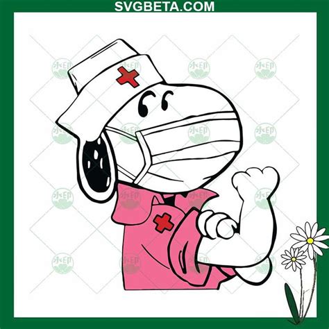 Snoopy Nurse Power SVG, Snoopy Nurse SVG, Strong Nurse SVG | Snoopy ...