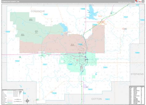 Comanche Territory Map