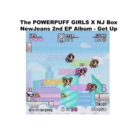 [the Powerpuff Girls X Nj Box Ver ] Newjeans 2nd Ep Album Get Up