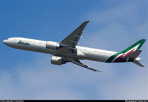 EI WLA Alitalia Boeing 777 3Q8ER Photo By Aldo Bidini ID 839319