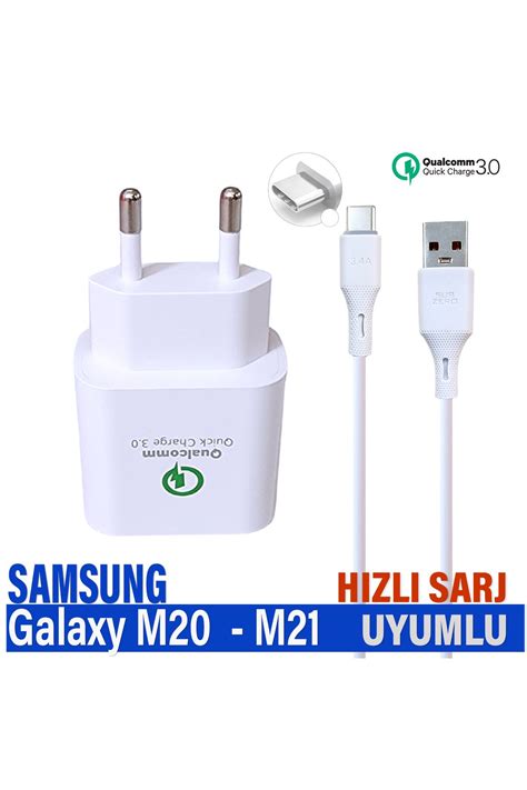 Exenar Samsung Galaxy M M Arj Aleti Hizli Arj Adapt R Ve Type