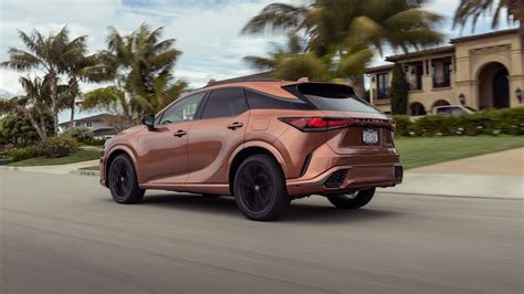 2023 Lexus RX500h F Sport First Test Review: Athletic Hybrid Luxury SUV