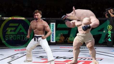 Ufc Dooho Choi Vs Big Pig Ea Sports Ufc Wwe Mma Youtube