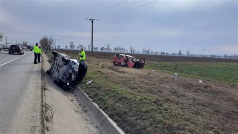 Update Foto Accident Cu Dou Autoturisme Pe Dn E N Neam Din