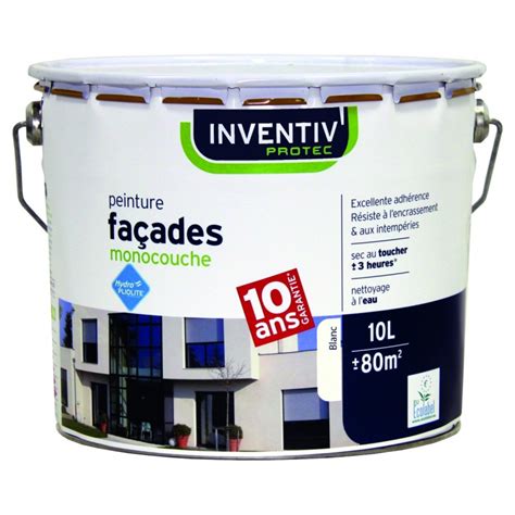 Peinture Fa Ade Hydropliolite Blanc Mat L Inventiv