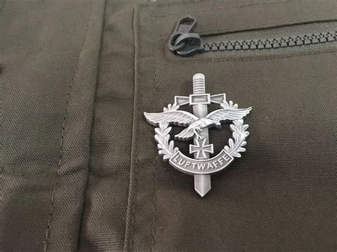 Germany Luftwaffe Pin Badge Antique Silver In Pins And Badges From Home
