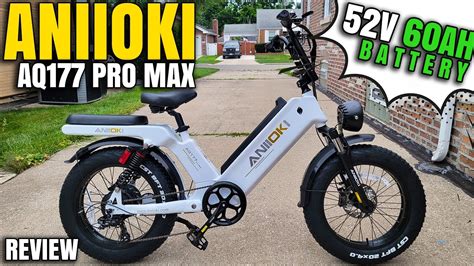 Worlds LONGEST Range EBike Aniioki AQ177 Pro Max 52V EBike Review