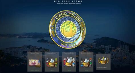 Iem Major Rio Esl Lan A Os Stickers Do Campeonato Mais Esports