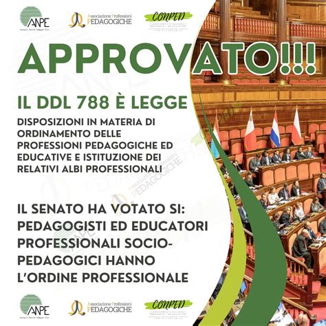 DISPOSIZIONI IN MATERIA DI ORDINAMENTO DELLE PROFESSIONI PEDAGOGICHE ED