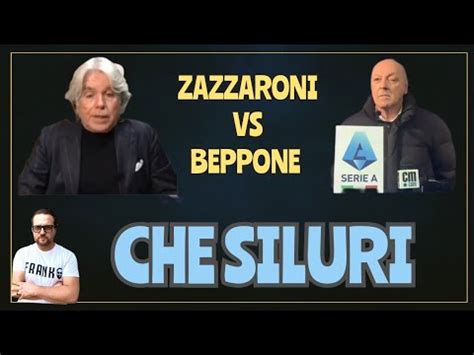 Zazzaroni Vs Marotta Che Siluri Youtube