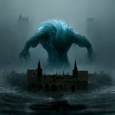 Giant Water Elemental By Aartifex By Hpproductions7 On Deviantart