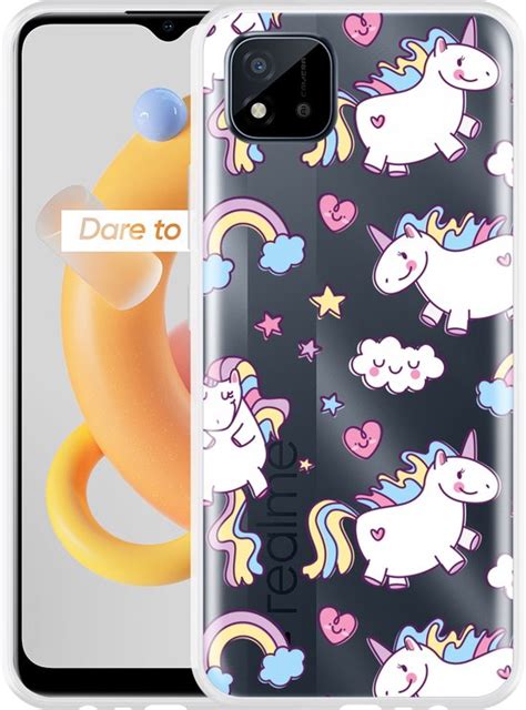 Realme C11 2021 Hoesje Fat Unicorn Designed By Cazy Bol