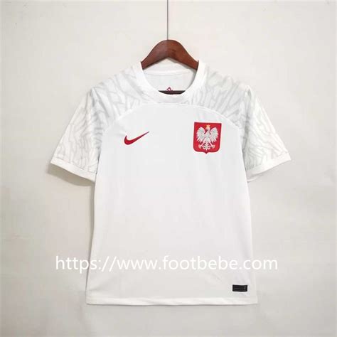 Maillot Pologne Coupe Du Monde 2022 Domicile Footbebe