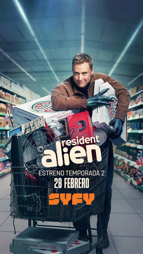 Podremos Ver La Segunda Temporada De Resident Alien En Syfy