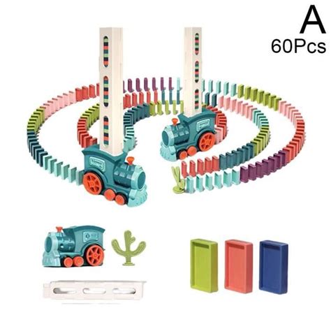 Jeu D Assemblage S Ad Enfants Automatique Domino Trains Lectrique