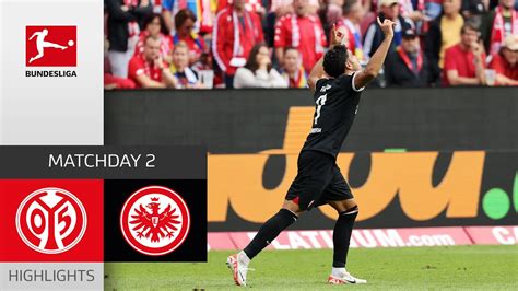 Last Minute Equalizer Outnumbered Fsv Mainz Eintracht Frankfurt